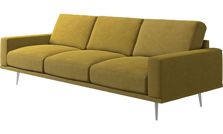 Диван Carlton - Tomelilla fabric 3143 Mustard  -  Под заказ