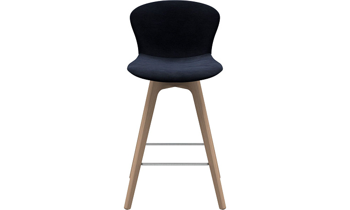 Барный стул Adelaide - Velvet 3031 Синяя ткань  -  Под заказ