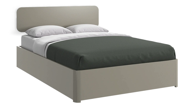 Кровать Element с настенным изголовьем  -  Под заказ