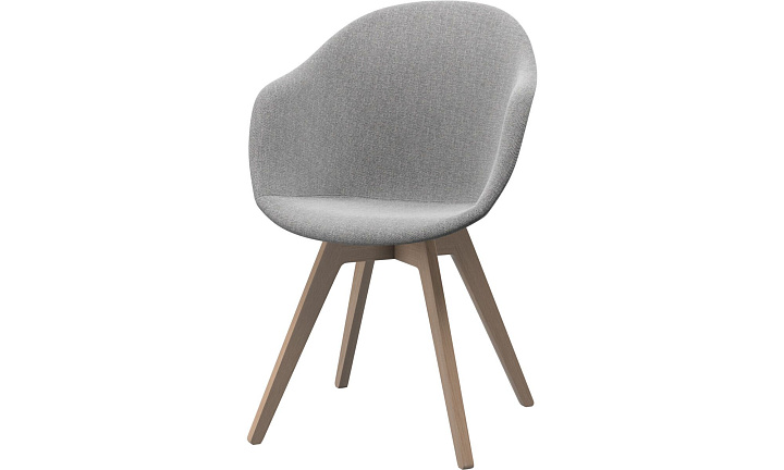 Cтул Adelaide - Bristol 3060 Ткань светло-серого цвета  -  Под заказ