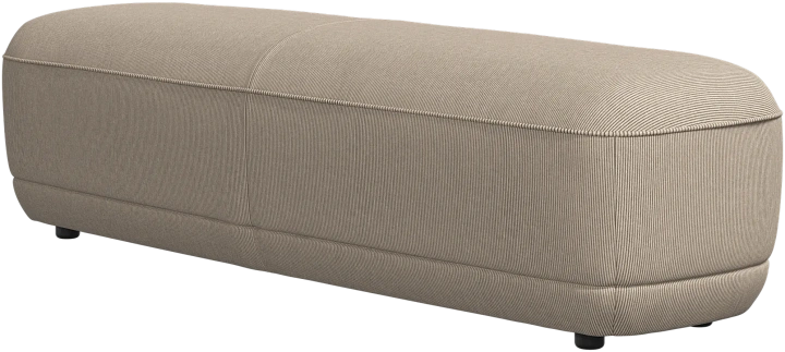 Скамейка Bolzano - Skagen 3161 Песочная ткань  -  Под заказ