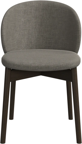 Обеденный стул Princeton - Napoli 2255 Ткань цвета серого камня -  Под заказ
