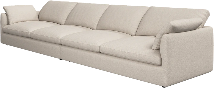 4-х местный диван Milano - Bristol 3063 Ткань бежевая  -  Под заказ