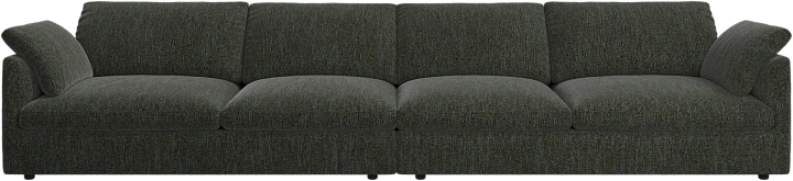 4-х местный диван Milano - Tuscany зеленого цвета 3204 -  Под заказ