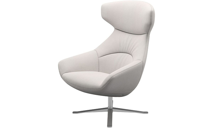 Кресло Porto с функцией вращения - Frisco 2070 Бежевая ткань  -  Под заказ