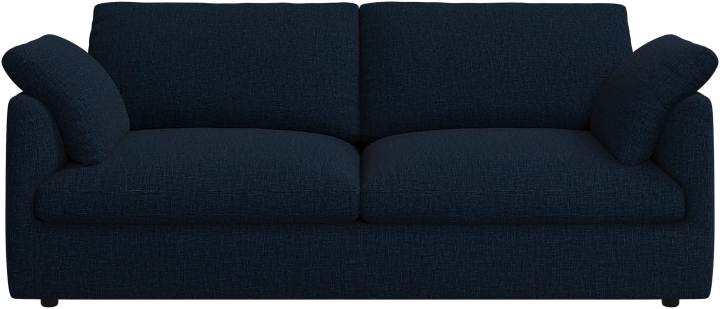 2.5 местный диван Milano - Napoli 2257 Ткань  тёмно-синего цвета  -  Под заказ