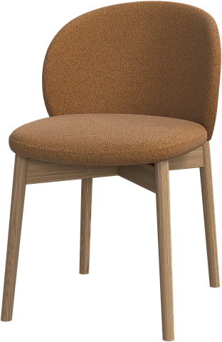 Обеденный стул Princeton - Bristol 3066 Ткань горчичного цвета  -  Под заказ