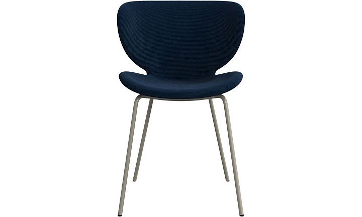 Cтул Hamilton без поворотной функции - Skagen 3163 Темно-синяя ткань  -  Под заказ