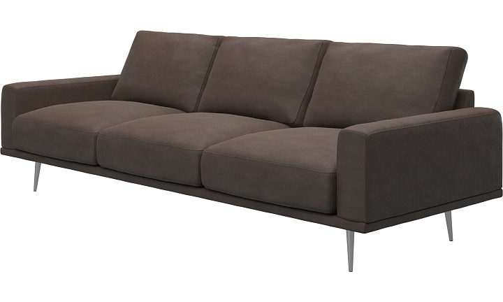 Диван Carlton - York 5122 Кожа светло-коричневого цвета  -  Под заказ