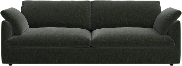 3-х местный диван Milano - Napoli 2268 Ткань пыльно-зеленого цвета -  Под заказ