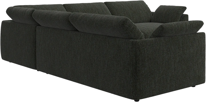 Угловой диван Milano - Tuscany зеленого цвета 3204 -  Под заказ