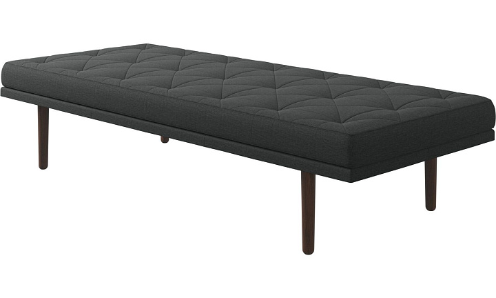 Кушетка Fusion -  Nani 2111 Ткань темно-серого цвета -  Под заказ