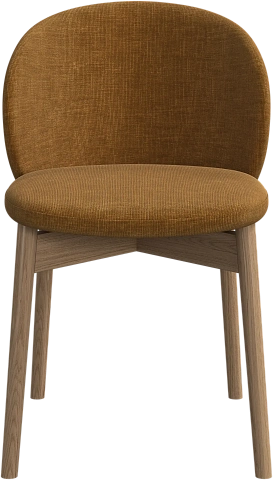 Обеденный стул Princeton - Napoli 2252 Ткань золотисто-бежевого цвета  -  Под заказ