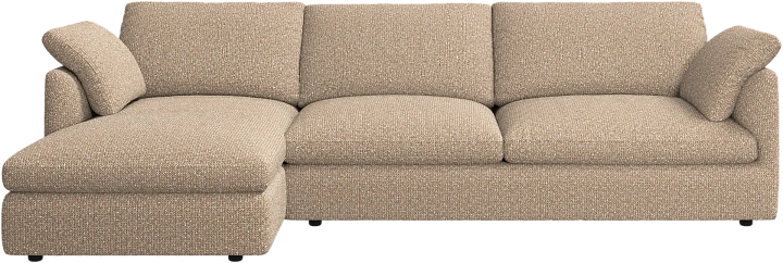 Угловой диван Milano - Avellino ткань бежевого  цвета 3251 -  Под заказ