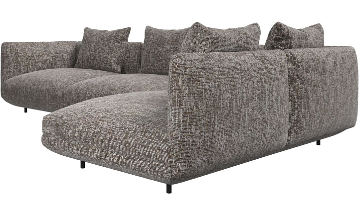 Угловой диван Salamanca - Tuscany коричневого цвета 3202 -  В наличии