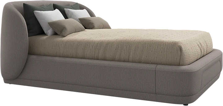 Кровать Bolzano - Capri ткань песочного  цвета 3231 -  Под заказ