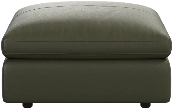 Пуф Milano - Nordic Grain 5133 Кожа светло-зеленого цвета -  Под заказ