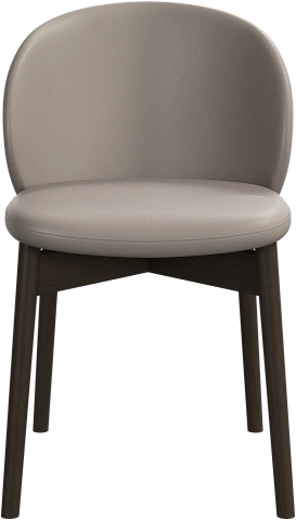 Обеденный стул Princeton - Nordic Grain кожа серо-бежевого цвета 5135 -  Под заказ