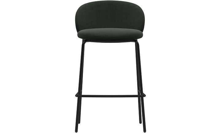 Барный стул Princeton -  Frisco 2058 Темно-зеленая ткань -  Под заказ
