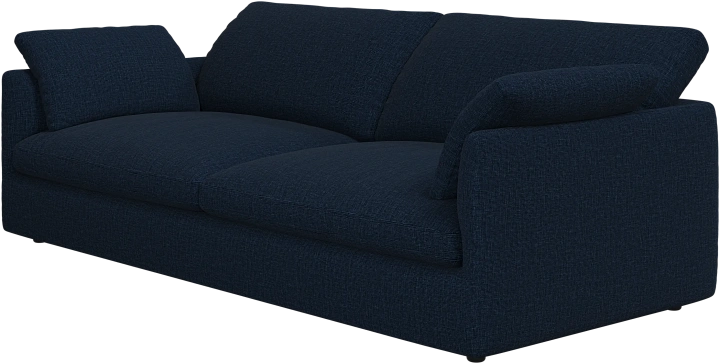 3-х местный диван Milano - Napoli 2257 Ткань  тёмно-синего цвета  -  Под заказ