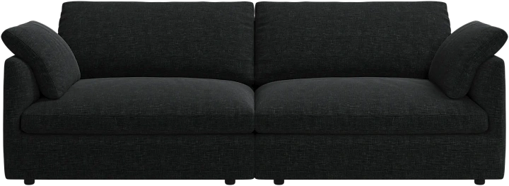 3-х местный диван Milano из двух модулей - Napoli 2255 Ткань цвета серого камня -  Под заказ