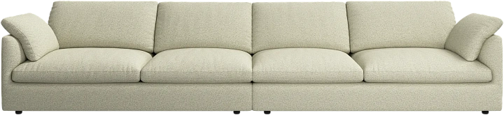 4-х местный диван Milano - Lazio 3092 Светло-зеленая ткань  -  Под заказ