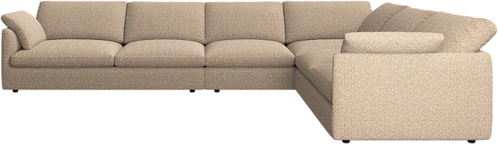 Угловой диван Milano - Avellino ткань бежевого  цвета 3251 -  Под заказ