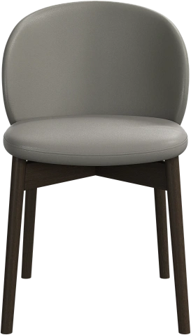 Обеденный стул Princeton - Nordic Grain 5132 Кожа серо-коричневого цвета -  В наличии