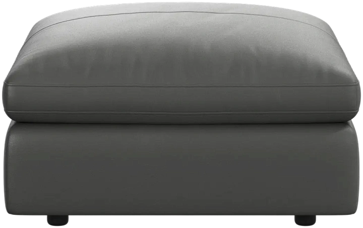 Пуф Milano - Nordic Grain кожа серо-бежевого цвета 5135 -  Под заказ