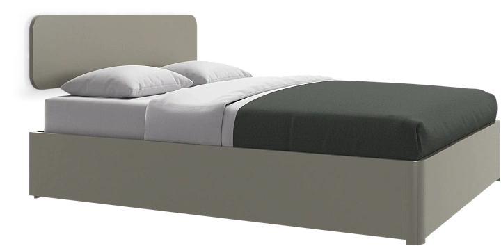 Кровать Element с настенным изголовьем  -  Под заказ