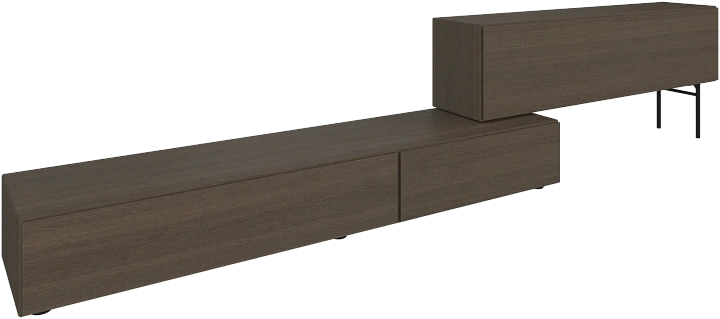 Мебельная стенка Lugano с откидными дверцами