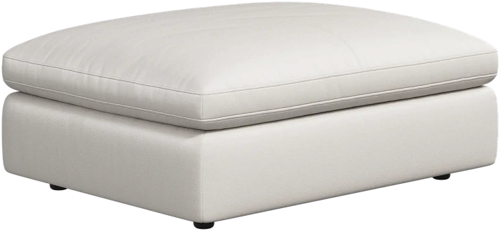 Пуф Milano - Nordic Grain кожа светло-бежевого цвета 5136 -  Под заказ