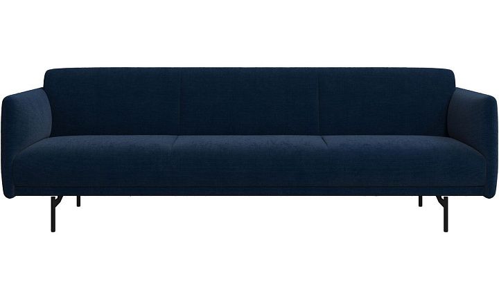 3-х местный диван Berne - Skagen 3163 Темно-синяя ткань  -  Под заказ