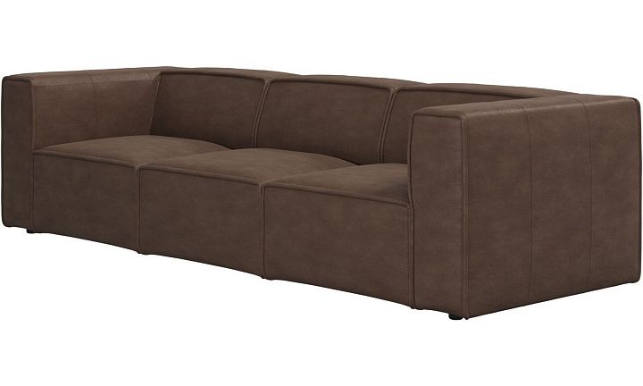 Диван Carmo - York 5122 Кожа светло-коричневого цвета  -  Под заказ