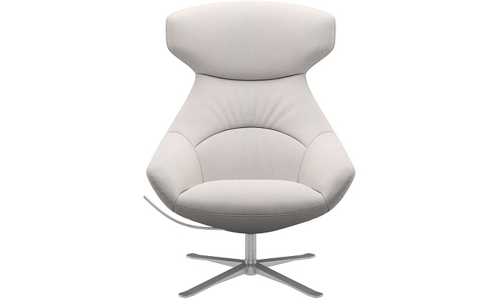 Кресло Porto с функцией вращения - Frisco 2070 Бежевая ткань  -  Под заказ