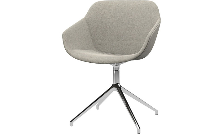 Cтул Vienna с функцией вращения - Lazio 3091 Ткань бежевого цвета  -  Под заказ