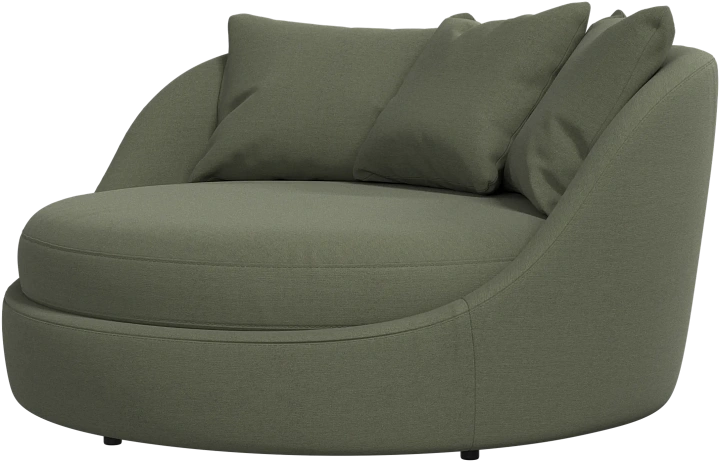 Кресло Ø - Frisco 2277 Ткань лесного зелёного цвета -  Под заказ