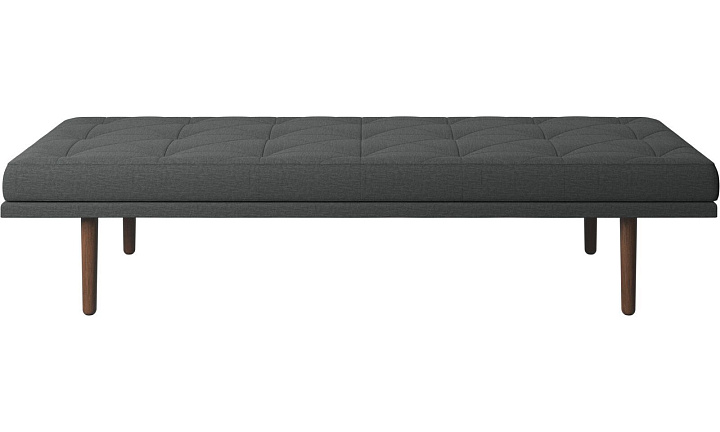 Кушетка Fusion -  Nani 2111 Ткань темно-серого цвета -  Под заказ