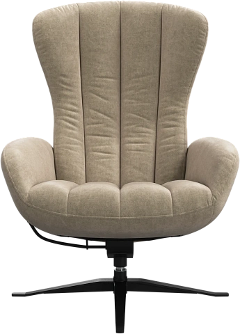 Кресло Tilburg с функцией вращения -  Ravello 3220 Ткань песочного цвета  -  Под заказ