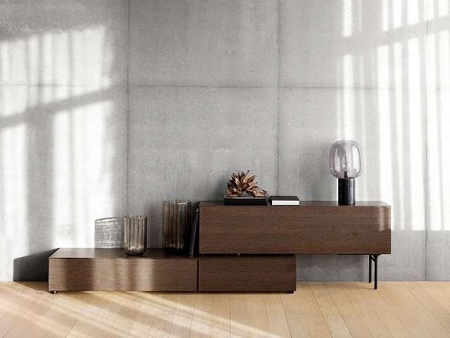 Мебельная стенка Lugano с откидными дверцами