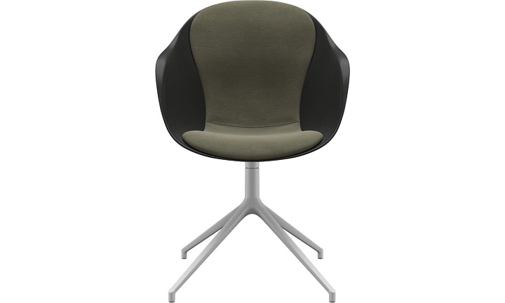 Cтул Adelaide с функцией вращения - York  5121 Kожа светло-зеленая -  Под заказ