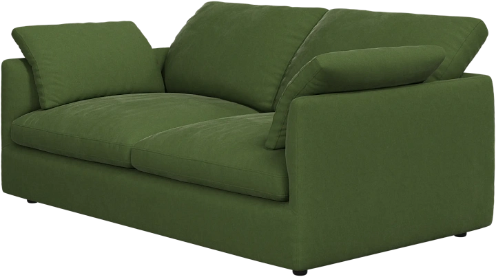 2-х местный диван Milano - Bologna ткань оливкового цвета 3257 -  Под заказ