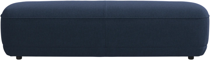 Скамейка Bolzano - Frisco 2065 Ткань тёмно-синего цвета  -  Под заказ