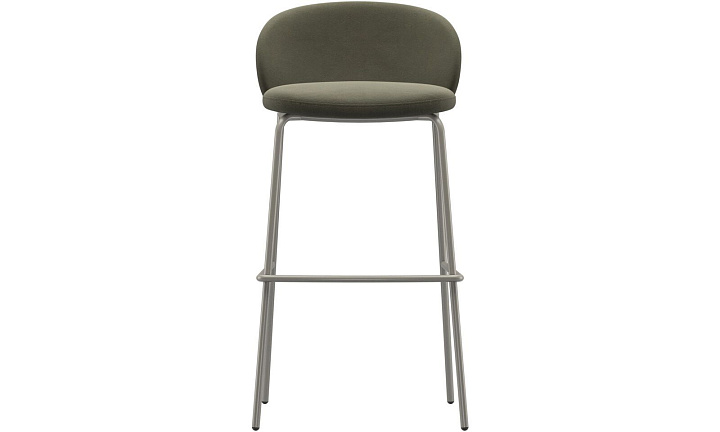 Барный стул Princeton - York  5121 Kожа светло-зеленая -  Под заказ