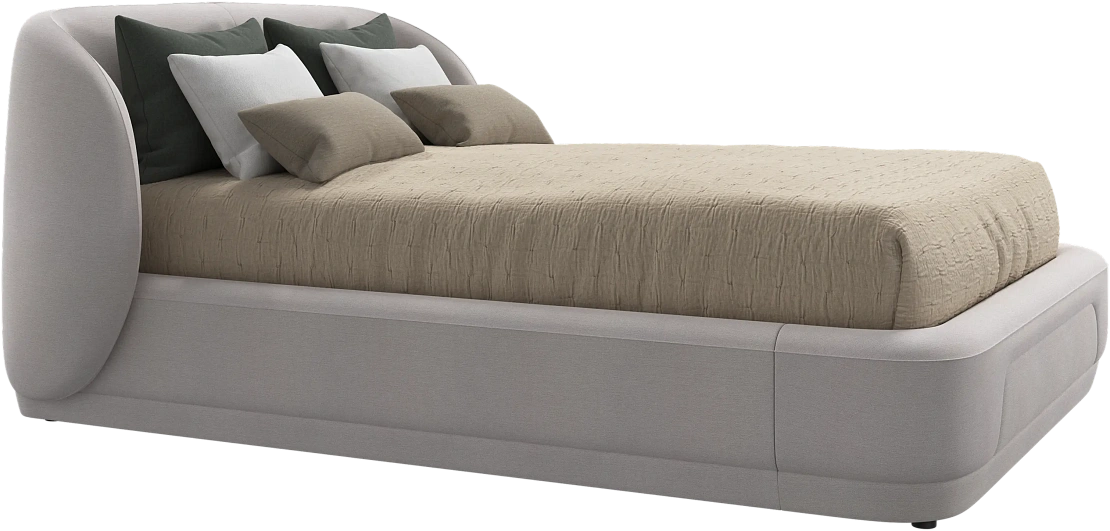 Кровать Bolzano - Frisco 2070 Бежевая ткань  -  Под заказ - артикул 379013402070 - фото 3