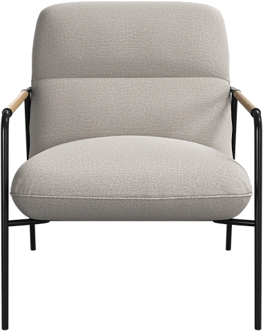 Кресло Terni - Arezzo ткань бежевого цвета 3331 -  Под заказ