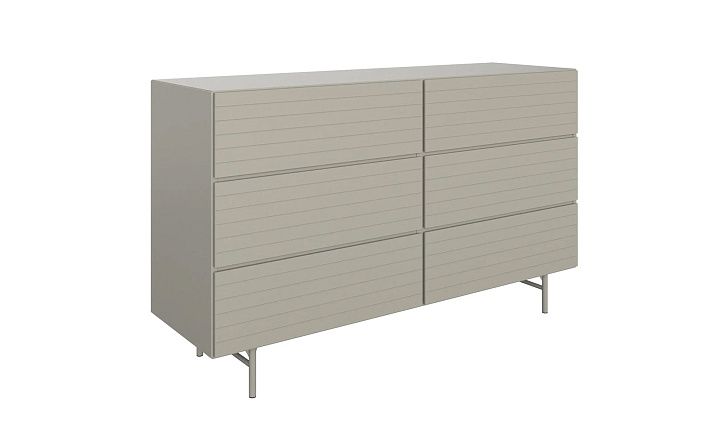 Двойной комод Lugano, резные фасады